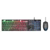 Trust GXT 838 Azor Tastiera e mouse gaming USB tedesco nero