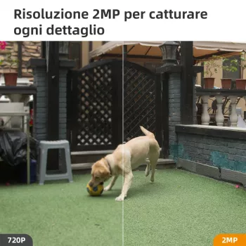 Imou Bullet 2S, telecamera di videosorveglianza IP, interno, con filo e senza fili, esterno, CE, FCC, soffitto/parete