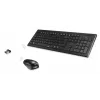 Hama Cortino tastiera mouse inclusi home/office RF wireless QWERTY ucraino nero