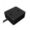 ICY BOX IB-MPS2220B-CH prolunga elettrica 1,9 m 2 prese AC per interni nero