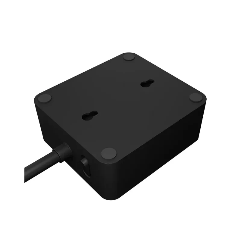 ICY BOX IB-MPS2220B-CH prolunga elettrica 1,9 m 2 prese AC per interni nero