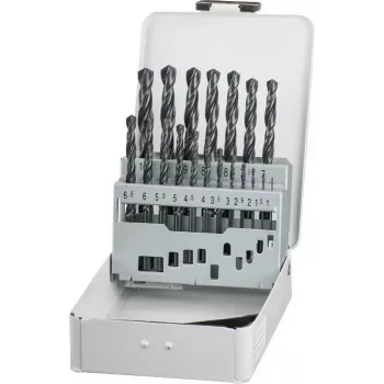 Set punte KWB 421944 19 pz. 1,0 - 10 mm punte elicoidali
