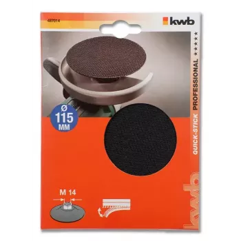 Disco abrasivo KWB 487014 11,5 cm compatibile con ogni marca