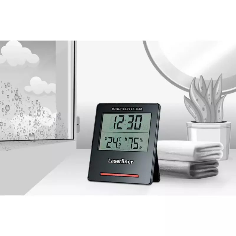 Igrometro elettronico Laserliner AirCheck Clima nero digitale 1 pezzo