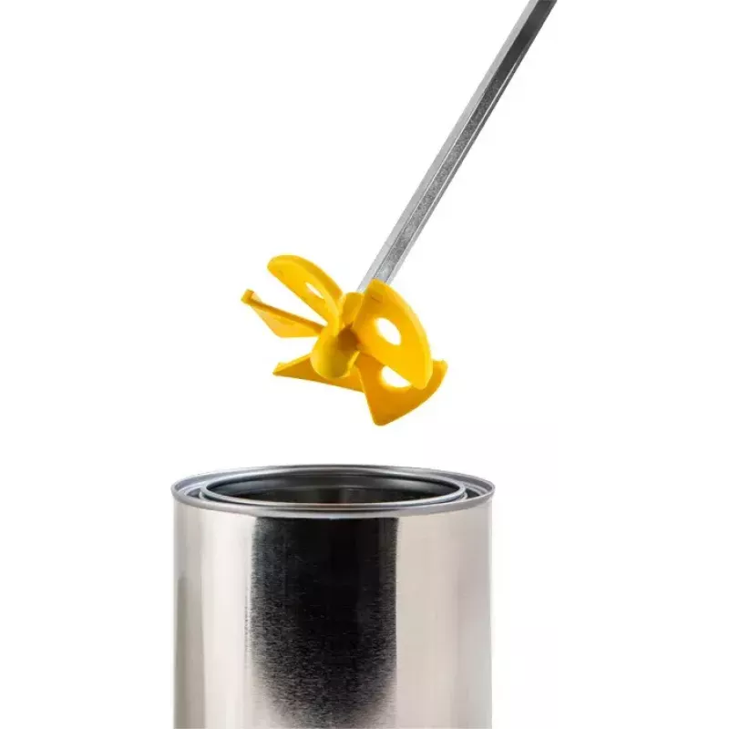 Miscelatore a frusta KWB 497007 400 mm acciaio inox giallo