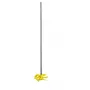 Miscelatore a frusta KWB 497007 400 mm acciaio inox giallo