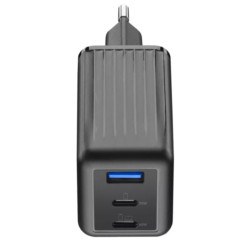 Cellularline Multipower Micro caricabatterie rapido da 65W ultracompatto con 3 connessioni