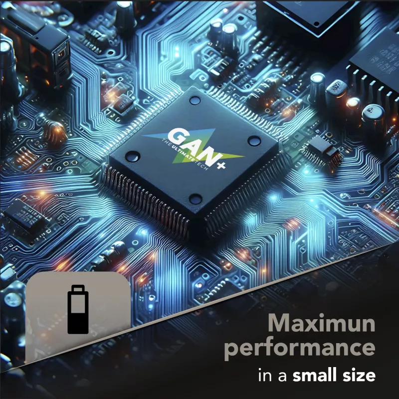 Cellularline Multipower Micro caricabatterie rapido da 65W ultracompatto con 3 connessioni