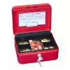 Cassetta portamonete/portacarte WEDO 145 202H acciaio rosso