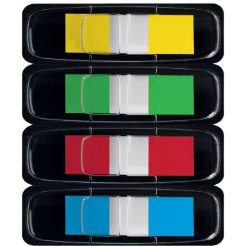 Segnalibri Sigel HN495 segnalibro flessibile blu verde rosso giallo