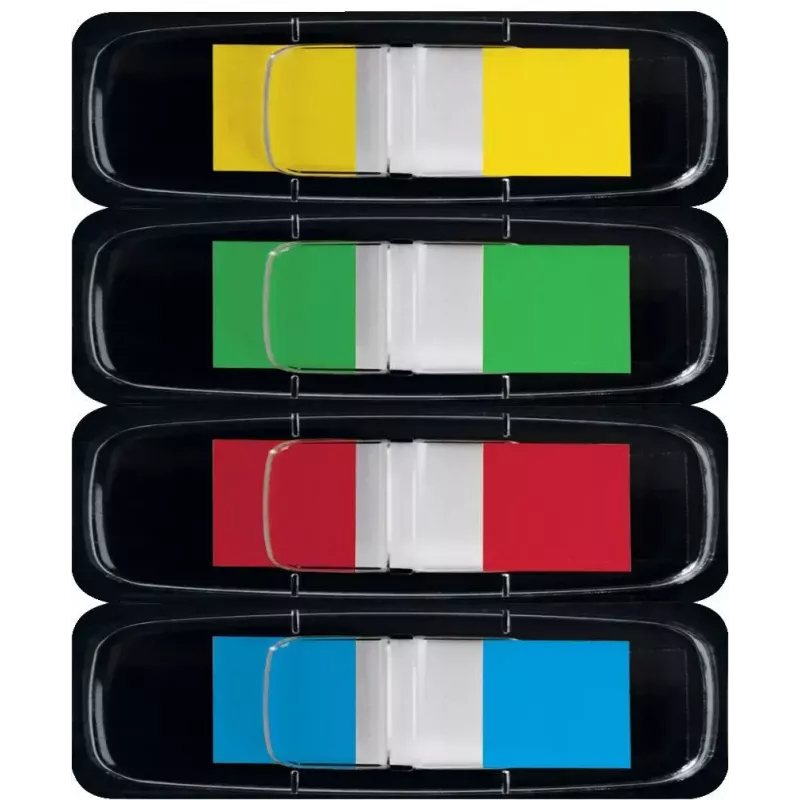 Segnalibri Sigel HN495 segnalibro flessibile blu verde rosso giallo