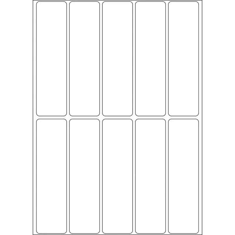 Etichette multiuso HERMA 20x75 mm bianco carta opaca scrittura a mano
