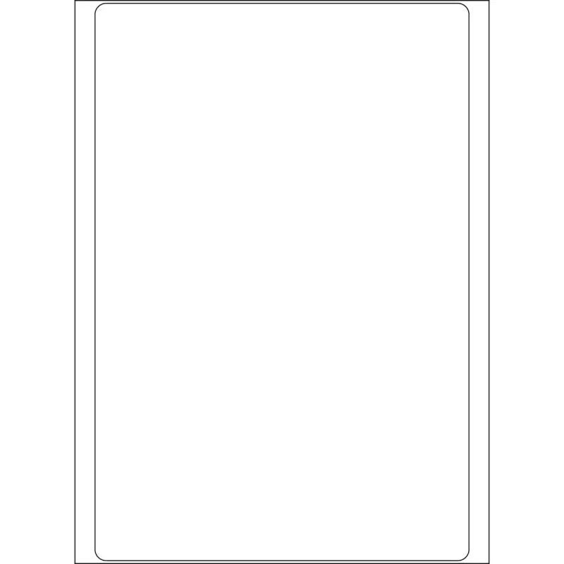 Etichette multiuso HERMA 100x149 mm carta bianca opaca scrittura a mano 32 pezzi