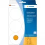 Etichette multiuso HERMA 2284 arancione fluorescente 50 mm rotondo 144 pezzi