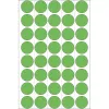 Etichette multiuso HERMA 1280 pezzi verde rotondo 19 mm