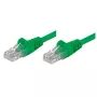 Techly cavo di rete RJ45 Cat 5e 2 m verde Cat5e U/UTP (UTP)