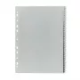 Indice a linguette Herlitz 10843712 grigio