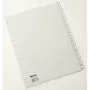 Rexel separatori PP, grigio, alfabetico, indice alfabetico, polipropilene (PP), grigio, A4, 226 mm, 297 mm