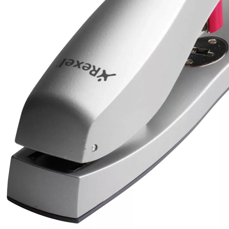 Rexel Odyssey 2100048 cucitrice per impieghi gravosi, 60 fogli, 30% di sforzo in meno, argento