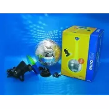 Set sfera a specchio Eurolite 30cm multicolore 30W 230V