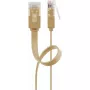 Cavo di rete Goobay 95880 marrone 1 m Cat6 U/UTP