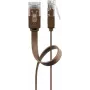 Cavo di rete Goobay 95890 marrone 1 m Cat6 U/UTP