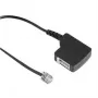 Cavo telefonico Hama 00044918 nero