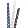 GBC ClickBind 388057E dorsi di rilegatura richiudibili, A4, 12 mm, 34 anelli, 95 fogli, bianchi, 50 pz.