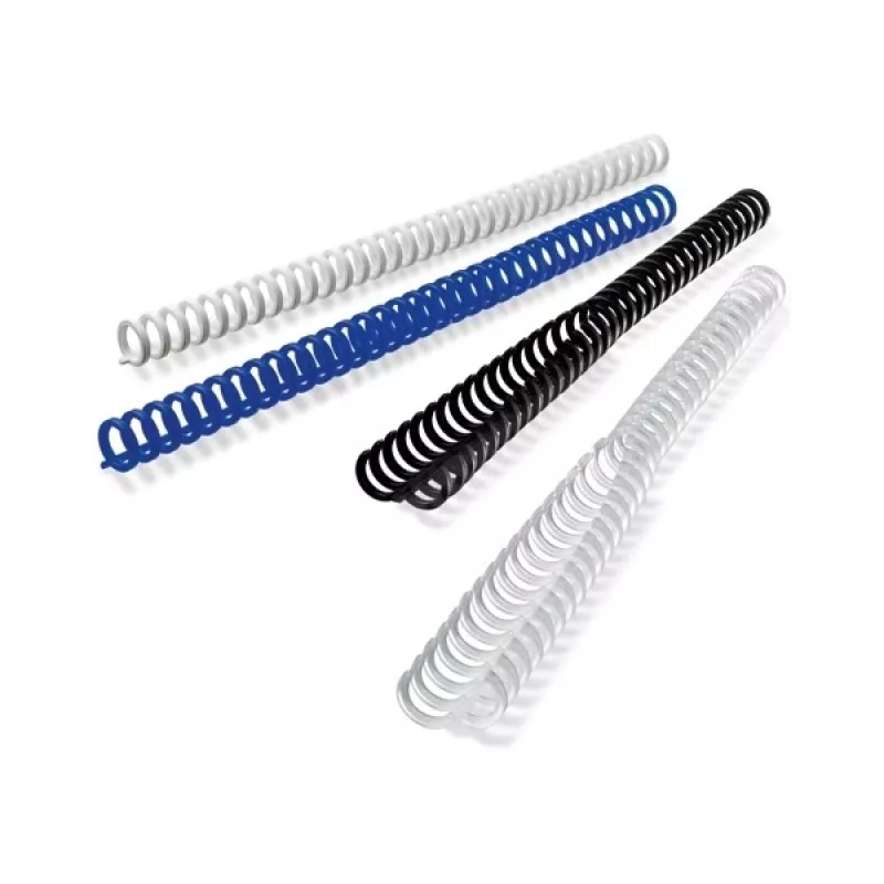 GBC ClickBind 388057E dorsi di rilegatura richiudibili, A4, 12 mm, 34 anelli, 95 fogli, bianchi, 50 pz.