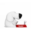 Dispenser nastro 3M Scotch C31 nero rosso bianco Dog-810