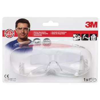 3M VAPCC occhiali di sicurezza plastica trasparente