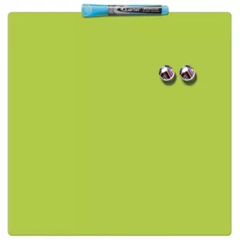 Rexel piastrella magnetica quadrata 360x360mm verde, 360 x 360 mm, verde, magnete, 1,09 kg
