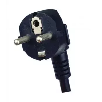 Tecline PDU 19 pollici 12x connettore femmina IEC13 in case in alluminio 1U, 3x cavo 1,5 mm 2,5 m, RAL 9005 Nero (808902)