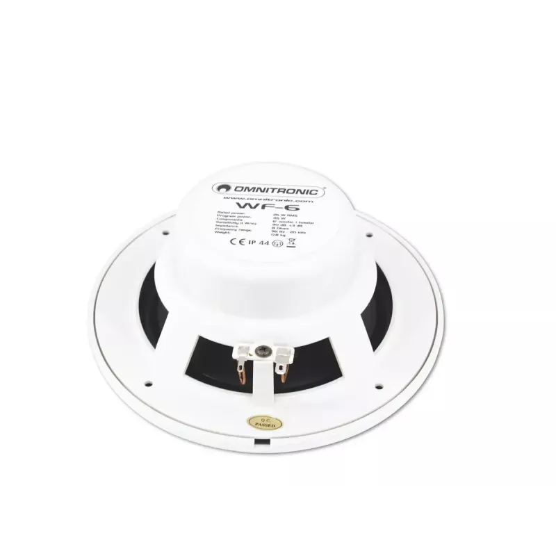Diffusore a 2 vie Omnitronic 80710865 bianco con filo 25 W