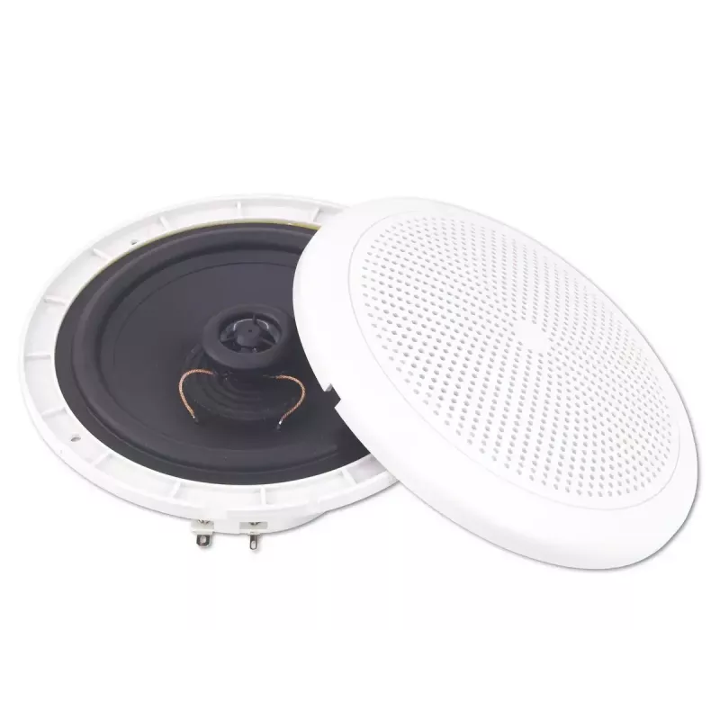 Diffusore a 2 vie Omnitronic 80710865 bianco con filo 25 W