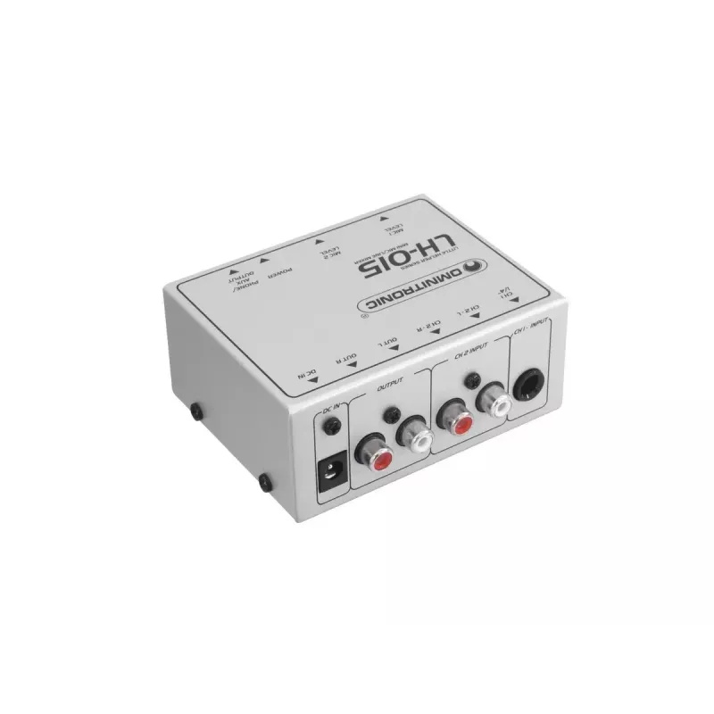 Mixer Omnitronic LH-015 2 canali 20 - 20000 Hz grigio