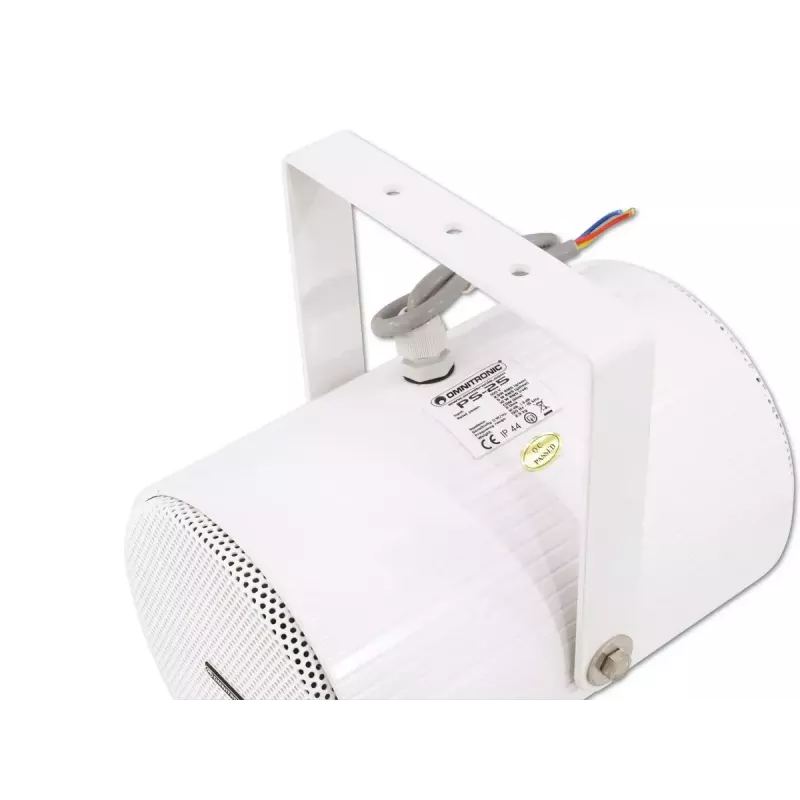 Diffusore Omnitronic 80710370 bianco con filo 10 W
