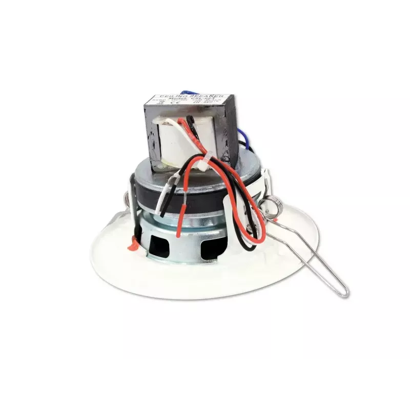Diffusore a 2 vie Omnitronic 80710202 bianco con filo 6 W