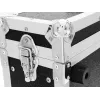 Flightcase Roadinger 30107202 compensato nero argento 5,8 kg
