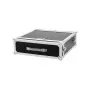Flightcase Roadinger 30107202 compensato nero argento 5,8 kg