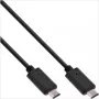 InLine cavo USB 3.1 Type-C, 2 m USB 3.2 Gen 2 (3.1 Gen 2) USB-C nero