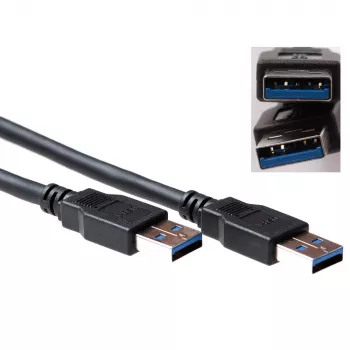Cavo USB ACT USB 3.0 A maschio - USB A maschio 0,50 m