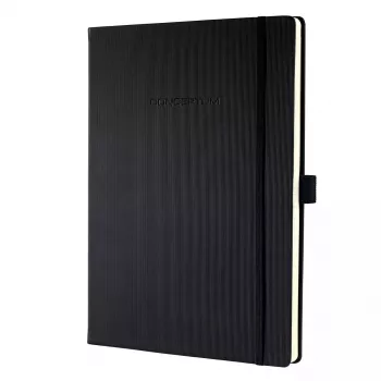 Quaderno Sigel CO108 A4 194 fogli nero