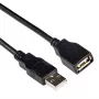 USB 2.0 connettore maschio A - connettore femmina USB A nero 3,00 m ACT SB0036