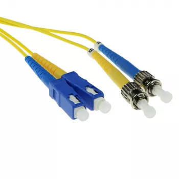 ACT 10 metri LSZH Singlemode 9/125 OS2 cavo patch in fibra ottica duplex con connettori SC e ST