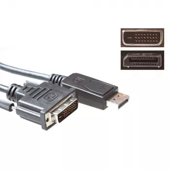 ACT cavo di conversione DisplayPort maschio a DVI maschio 3,00 m