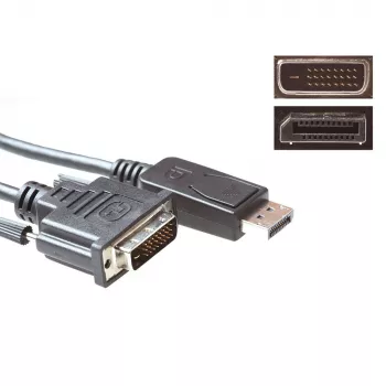 ACT cavo di conversione DisplayPort maschio a DVI maschio 5,00 m