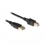 Cavo USB Ewent EC2402 USB 2.0 1,8 m USB A USB B nero