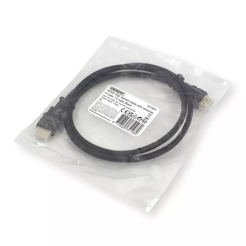 Cavo HDMI Ewent EC3901 1 m HDMI tipo A (standard) nero
