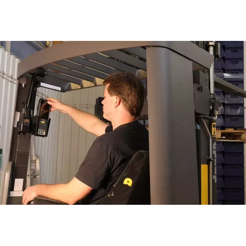 Supporto passivo Brodit 710134 computer mobile nero carrello elevatore